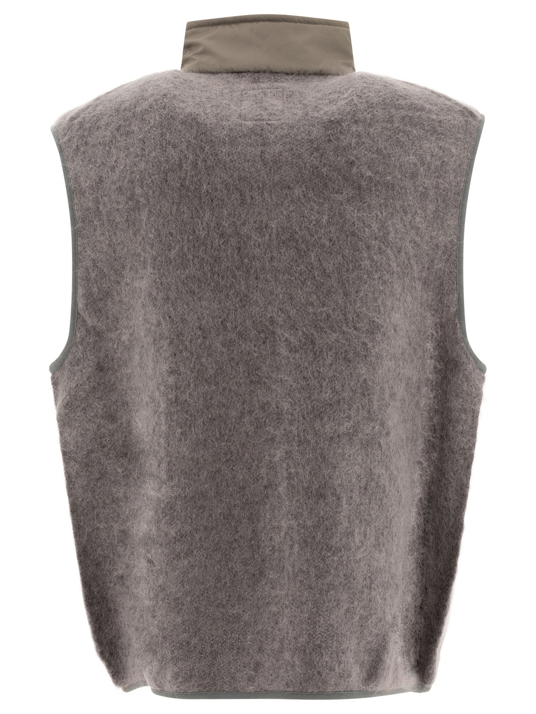 Wool Vest Jacket Giacche Grey