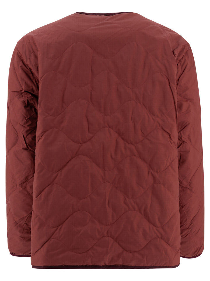 Reversible Down Jacket Giacche Bordeaux