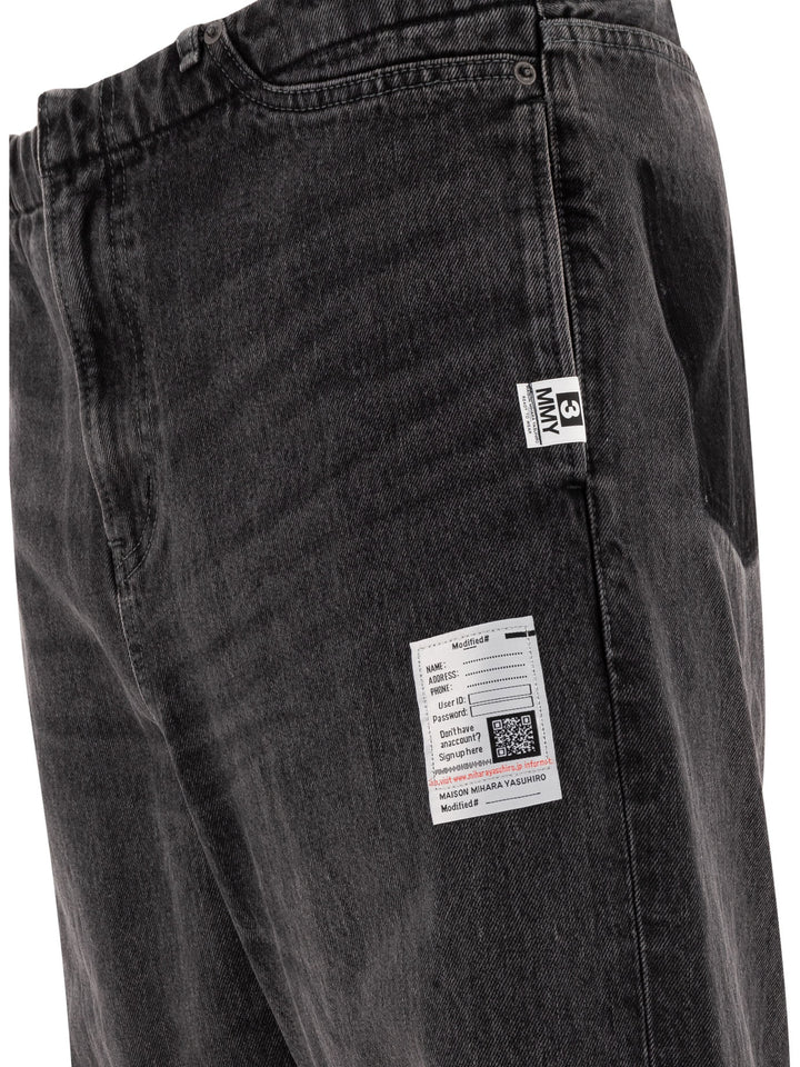 Easy Waist Jeans Nero