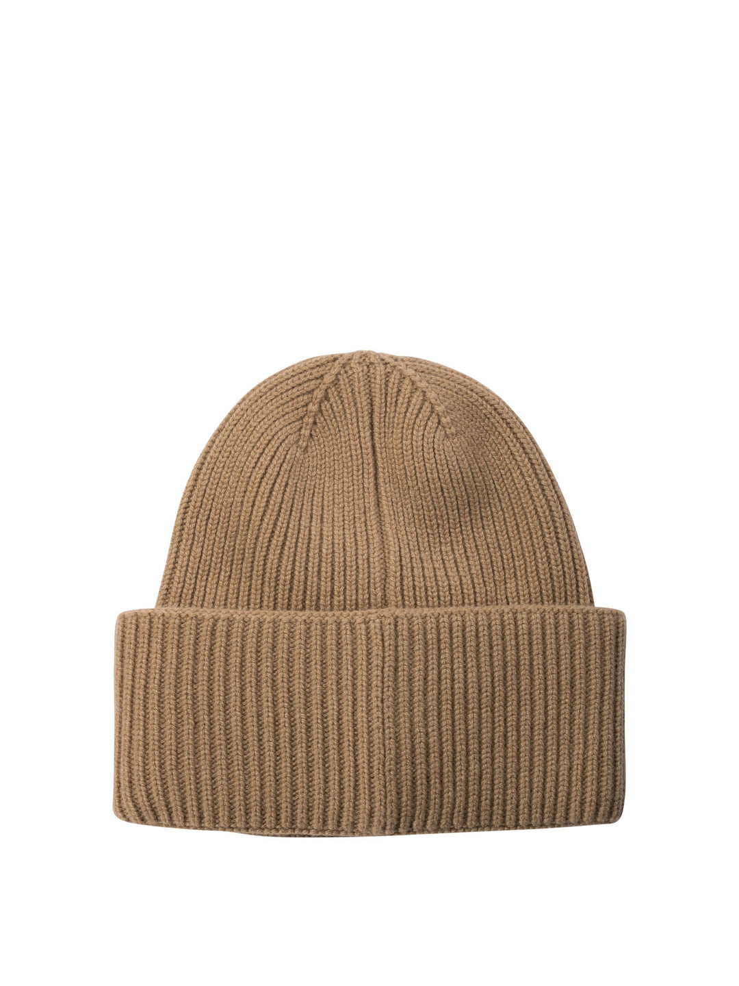 Ribbed Cashmere Beanie Cappelli Marrone