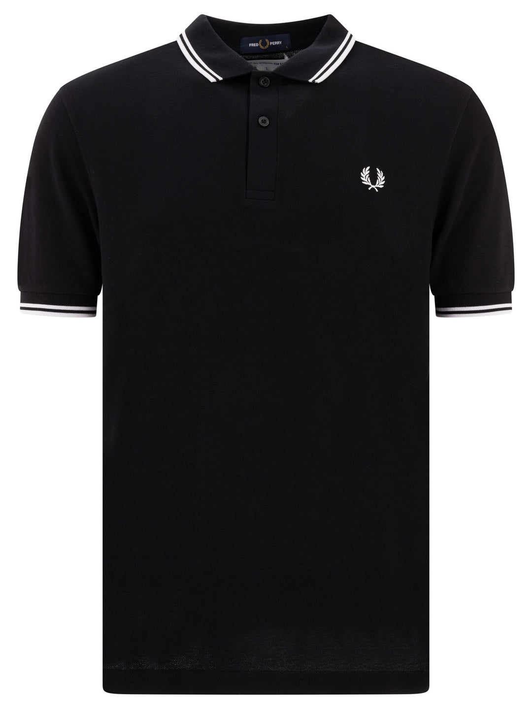 Cdg X Fred Perry Polo Shirts Nero