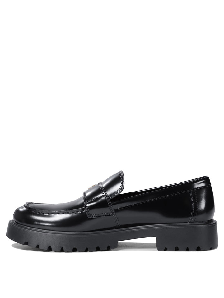 Classic Lug Loafers & Slippers Nero