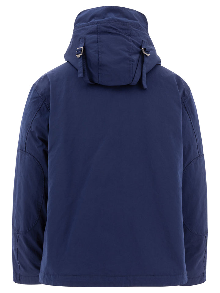 Nylon Down Jacket Giacche Blu