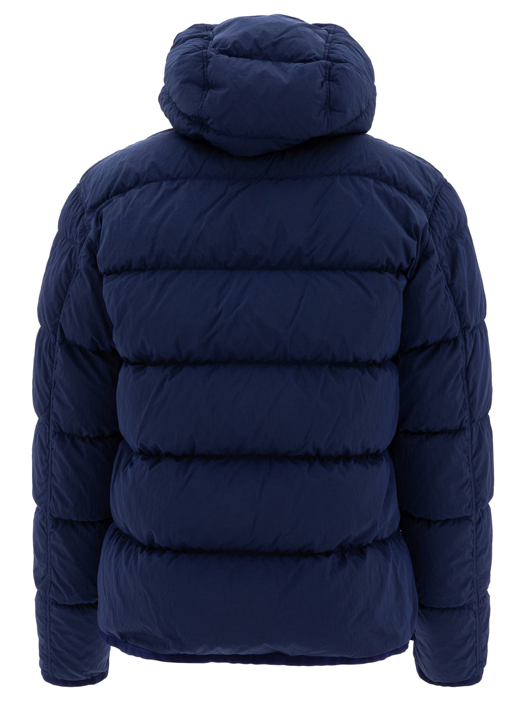 Nylon Down Jacket Giacche Blu