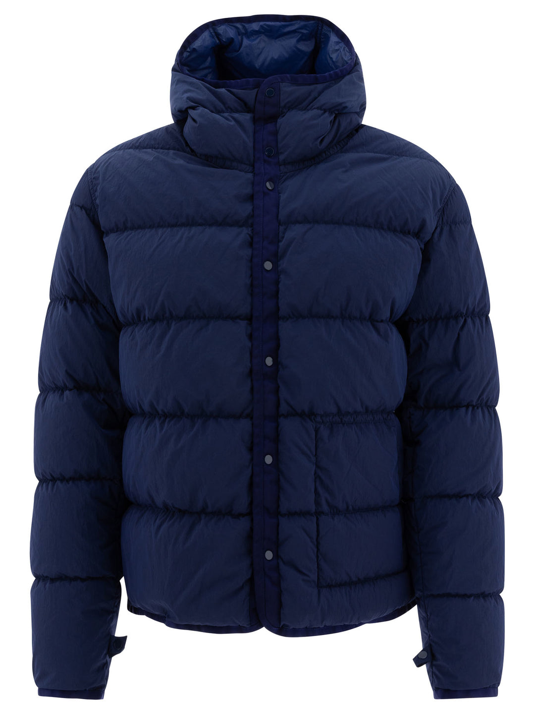 Nylon Down Jacket Giacche Blu