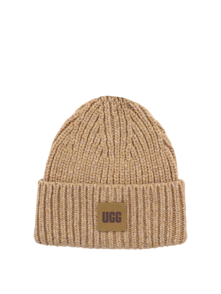 Ribbed Beanie Cappelli Beige