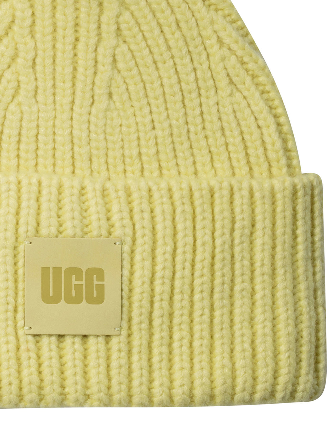 Ribbed Beanie Cappelli Giallo