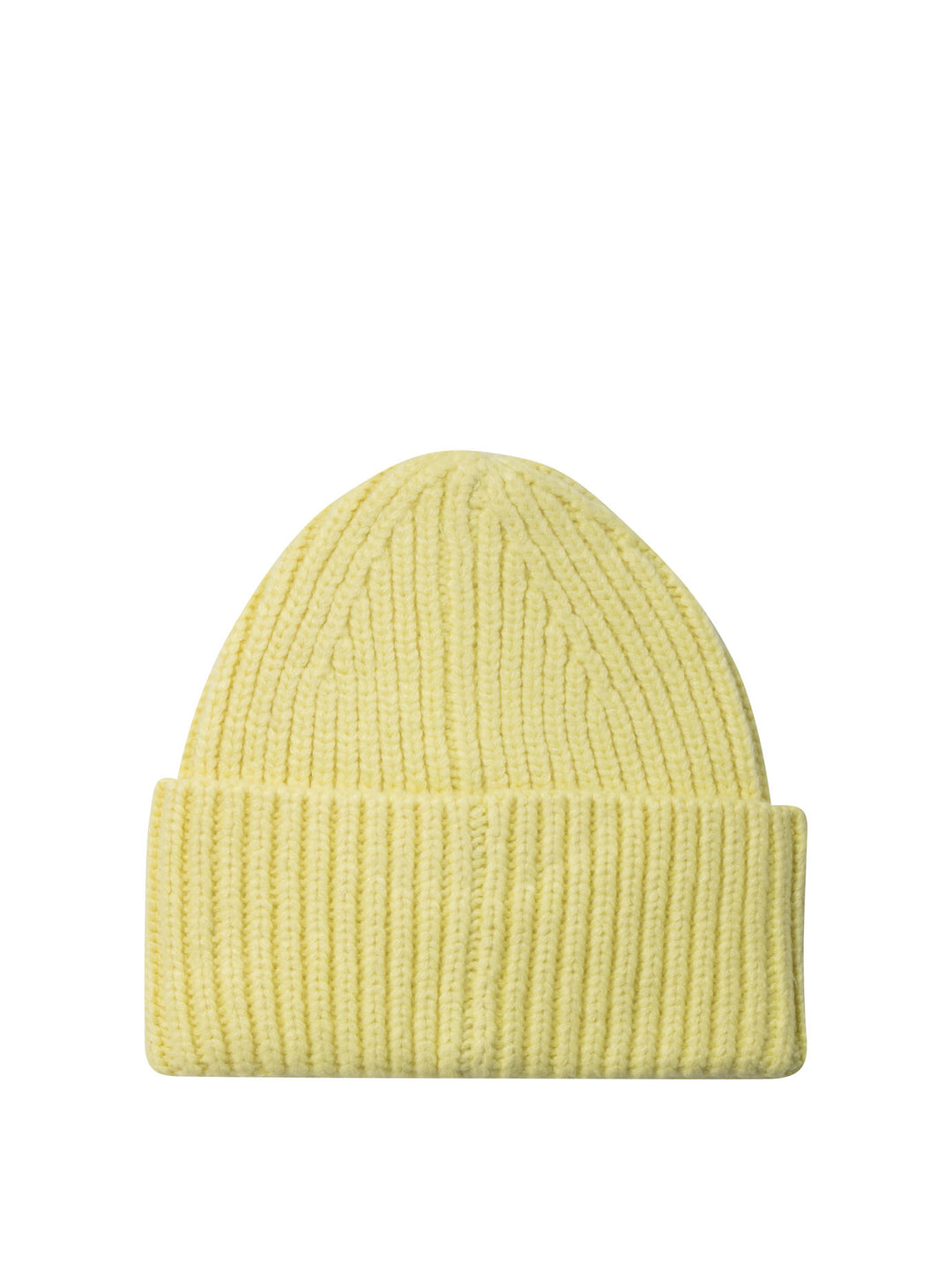 Ribbed Beanie Cappelli Giallo