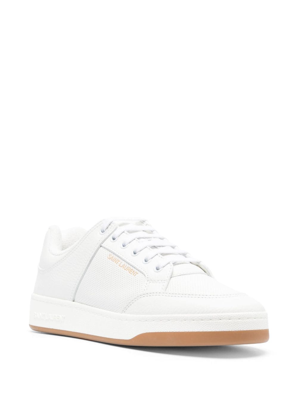 Sneaker Sl/61 In Pelle Traforata Sneakers & Slip-On Bianco