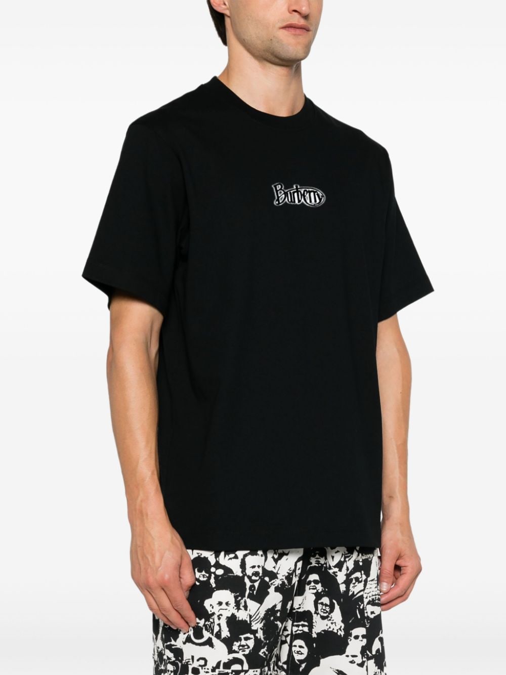 T-Shirt In Cotone Con Logo T-Shirts Nero