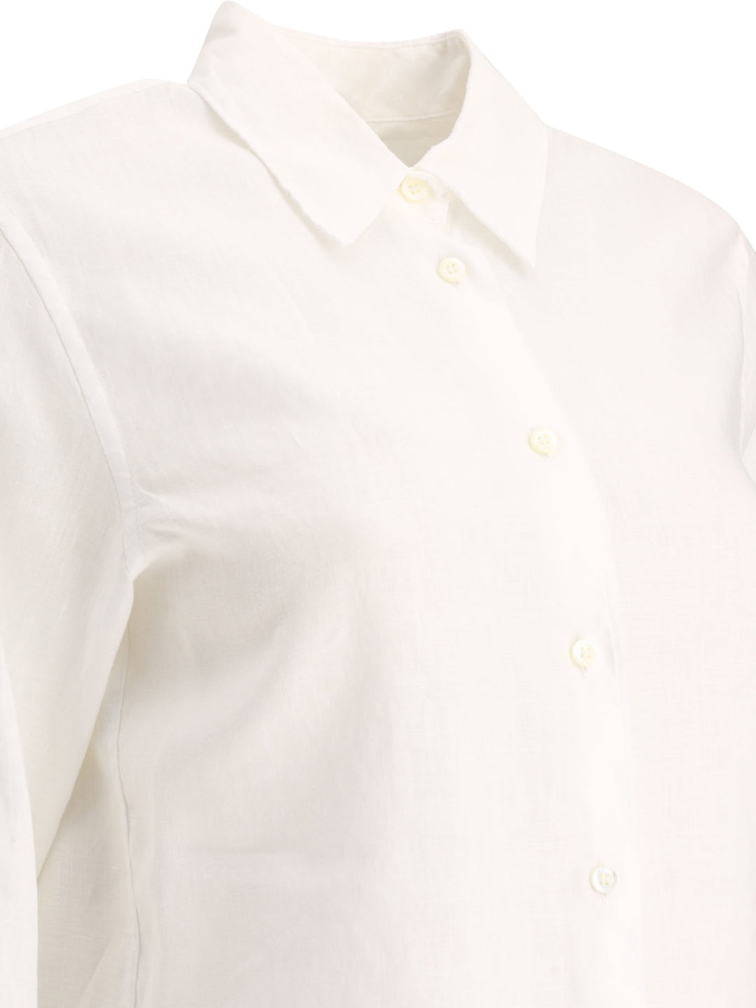 Camicia Con Vestibilità Slim Shirts Bianco