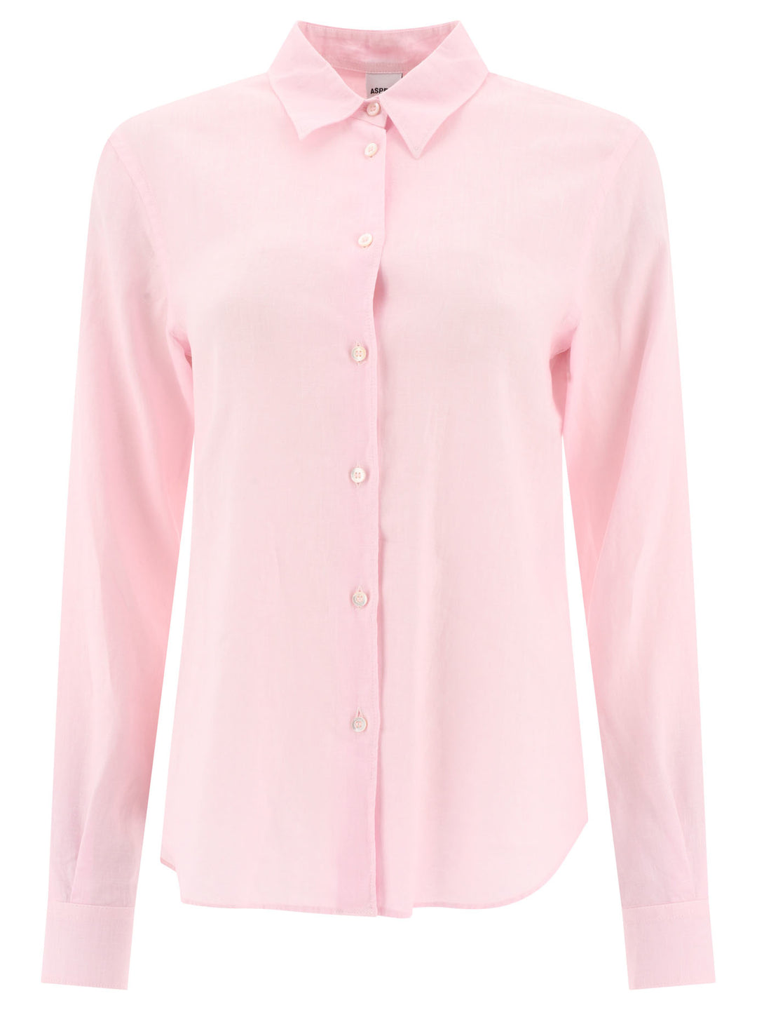 Camicia Di Lino Shirts Rosa