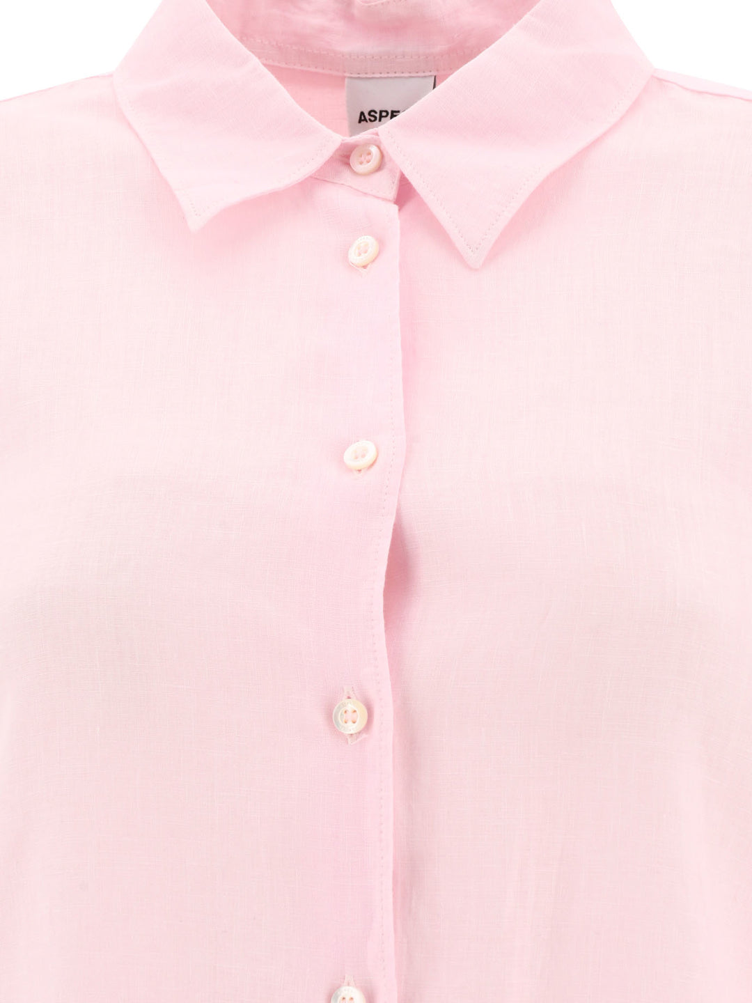 Camicia Di Lino Shirts Rosa