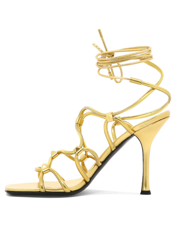 Rockstud Net Sandali Oro