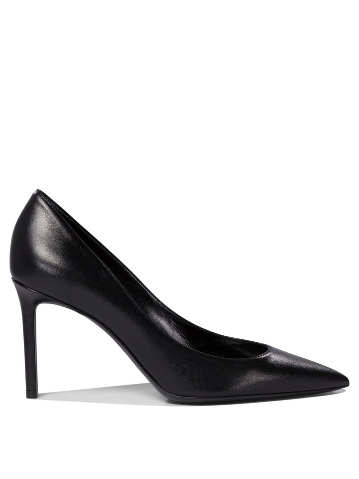 DéColleté A Punta Heeled Shoes Nero