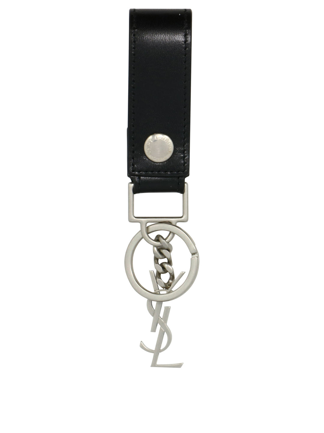 Portachiavi Con Motivo Monogramma Sospeso Key Holders & Charms Nero