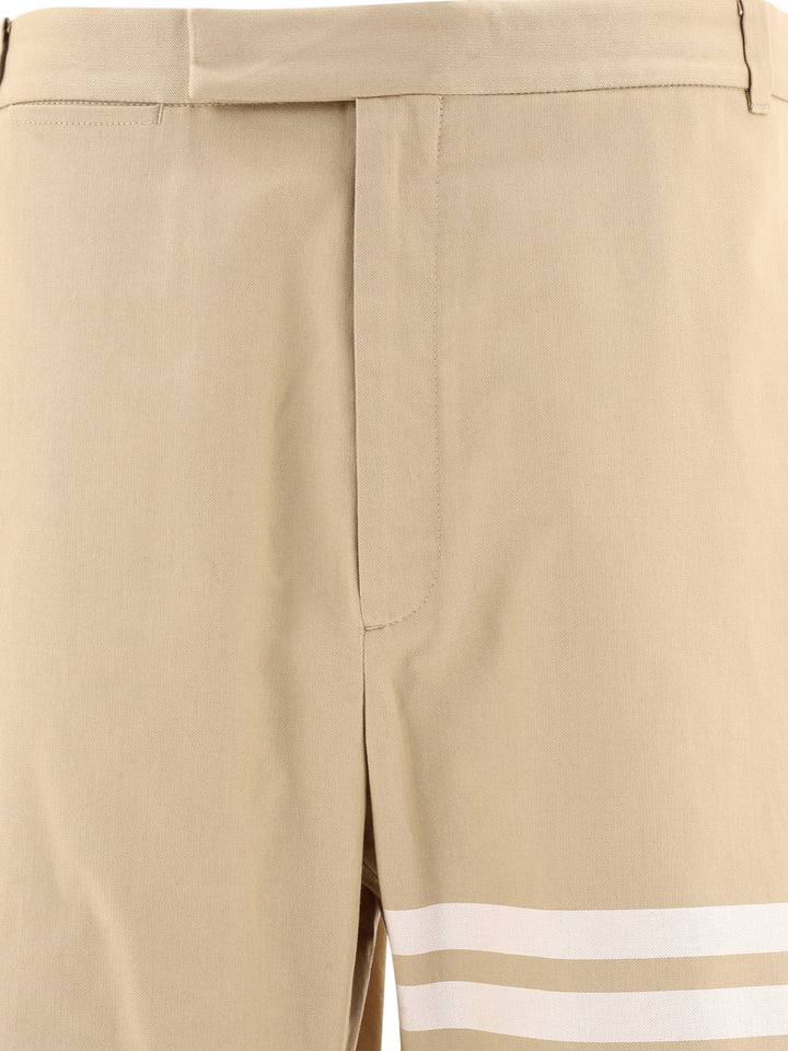 Pantaloni Taglio Dritto Trousers Beige