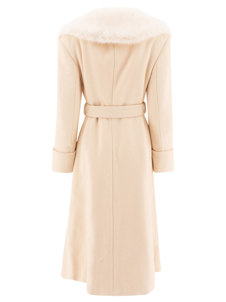 Cappotto In Lana Coats Beige