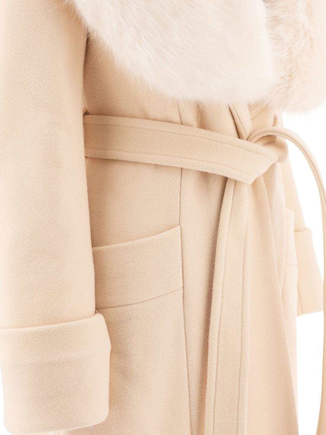 Cappotto In Lana Coats Beige