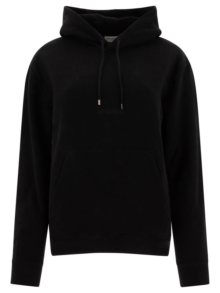 Felpa Con Cappuccio Sweatshirts Nero