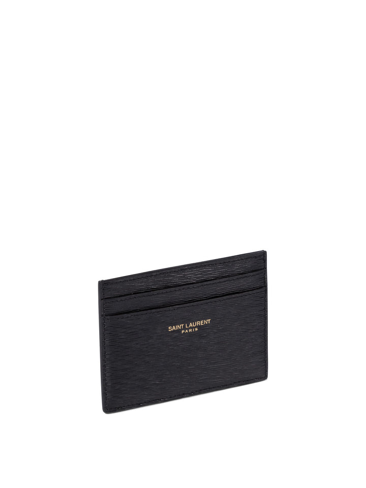 Saint Laurent Paris Wallets & Card Holders Nero