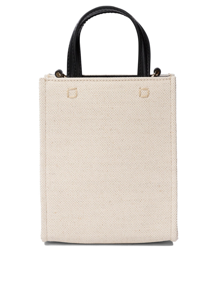 Tote G Handbags Beige