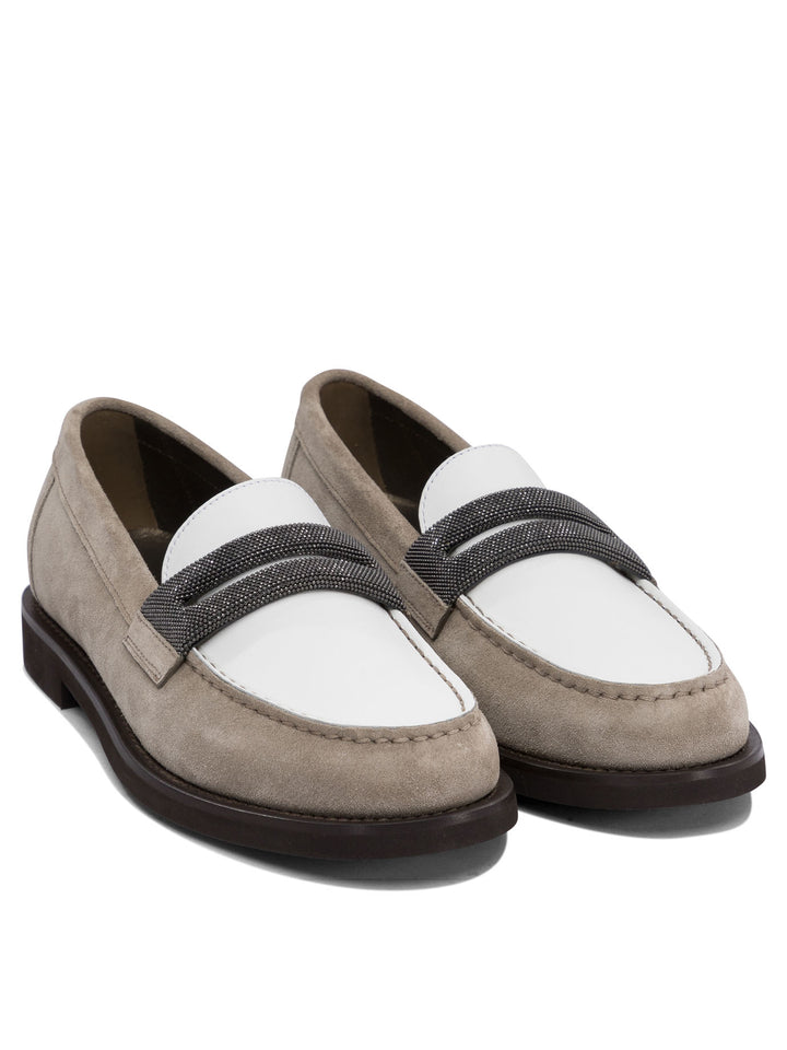 Loafers & Slippers Bianco