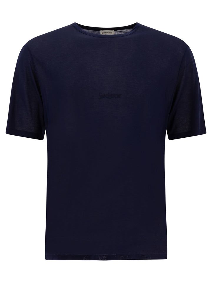 Saint Laurent T-Shirts Blu