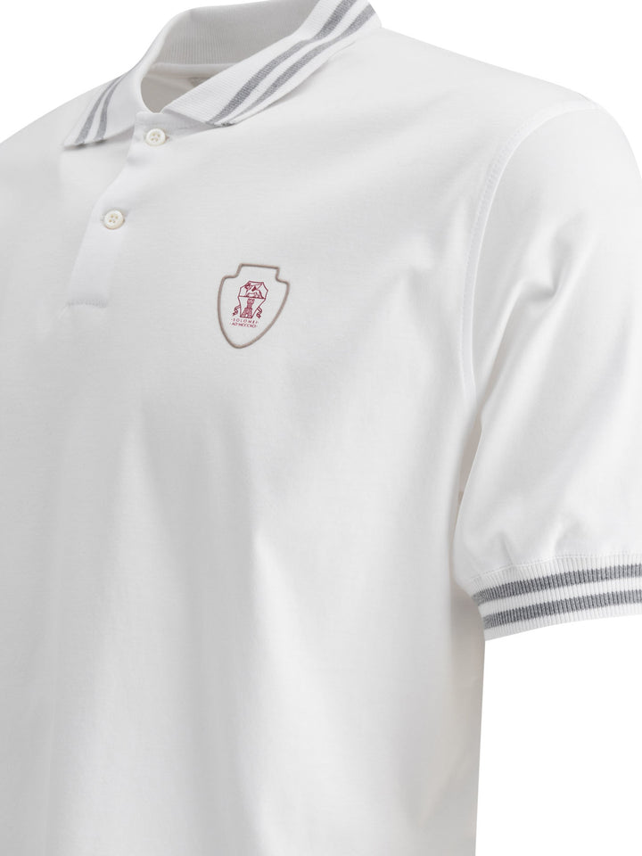 Polo Shirts Bianco