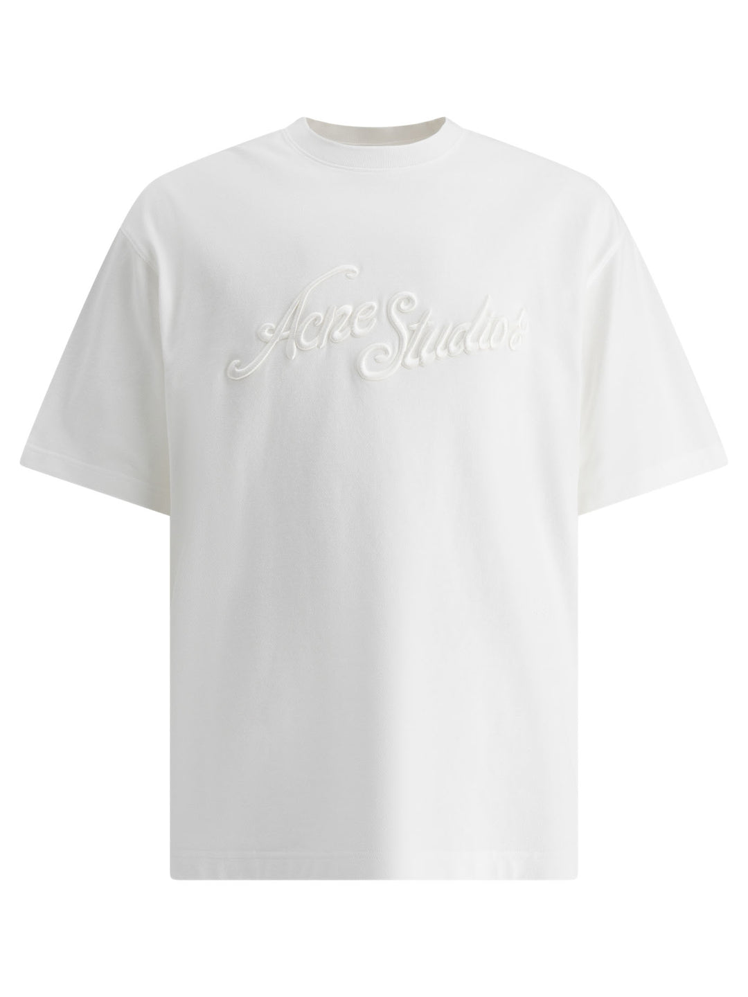 Exford U Pique Tourist Logo T-Shirts Bianco