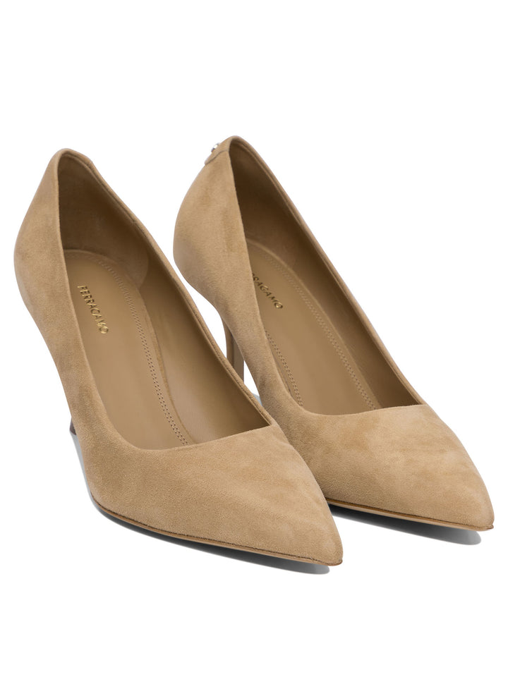 Heeled Shoes Beige