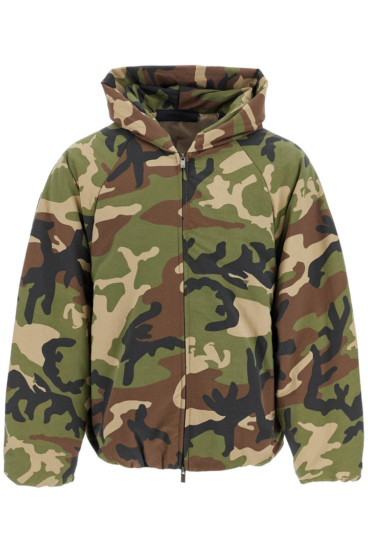 Giacca Camouflage Military Hooded