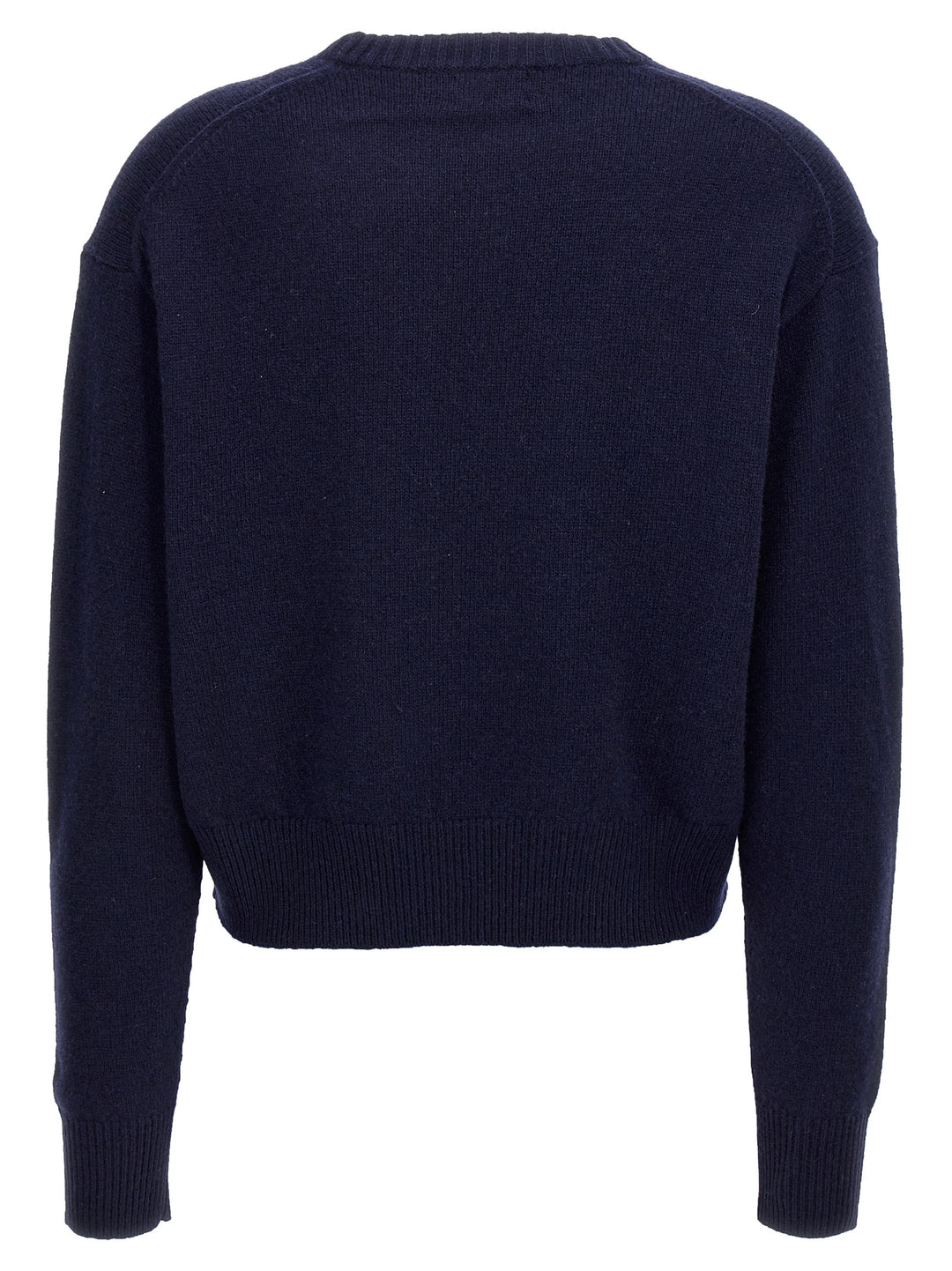 Logo Embroidery Sweater Maglioni Blu