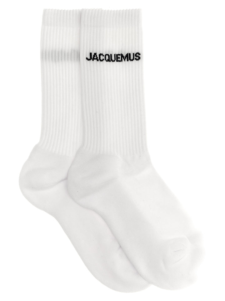 Les Chaussettes Jacquemus Calzini Bianco