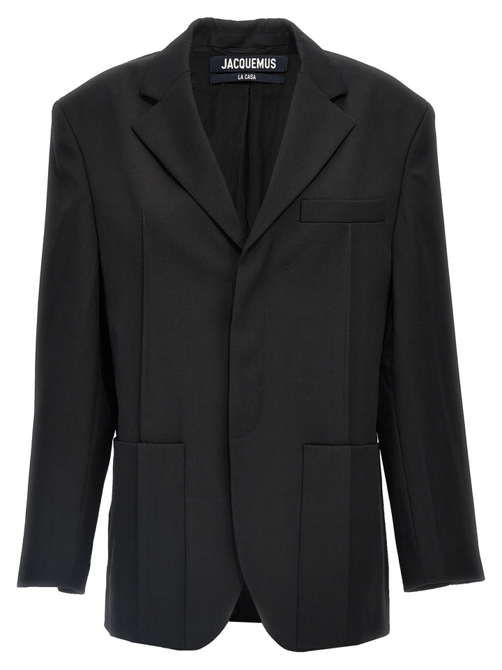 La Veste D Blazer And Suits Nero