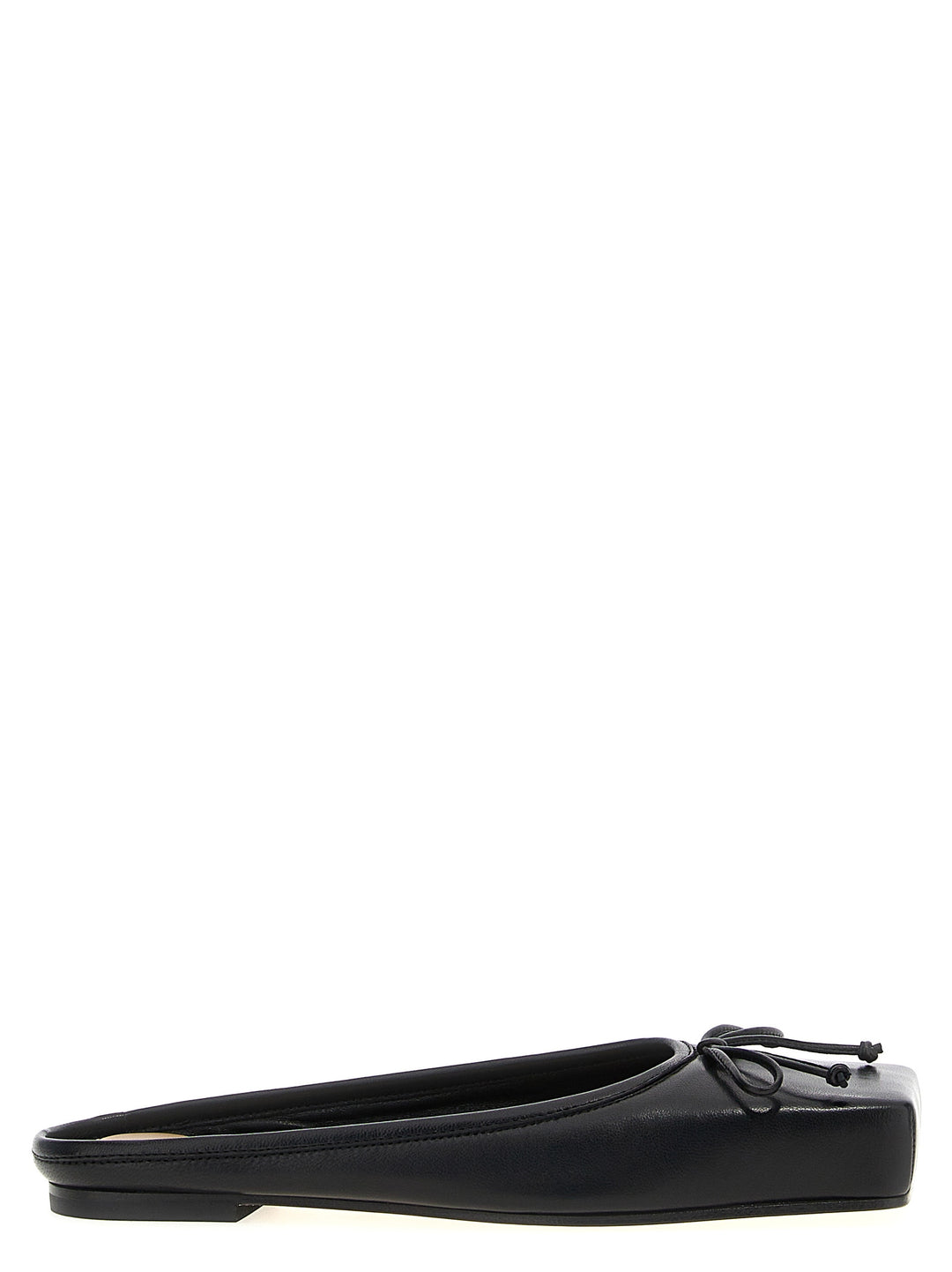 Les Mules Plates Ballet Flat Shoes Nero