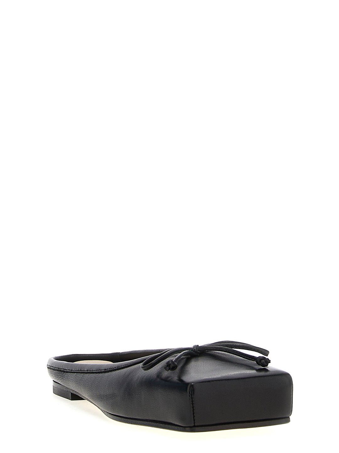 Les Mules Plates Ballet Flat Shoes Nero