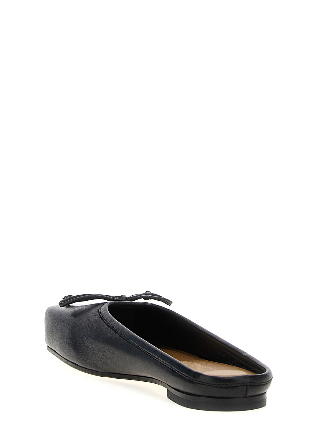 Les Mules Plates Ballet Flat Shoes Nero