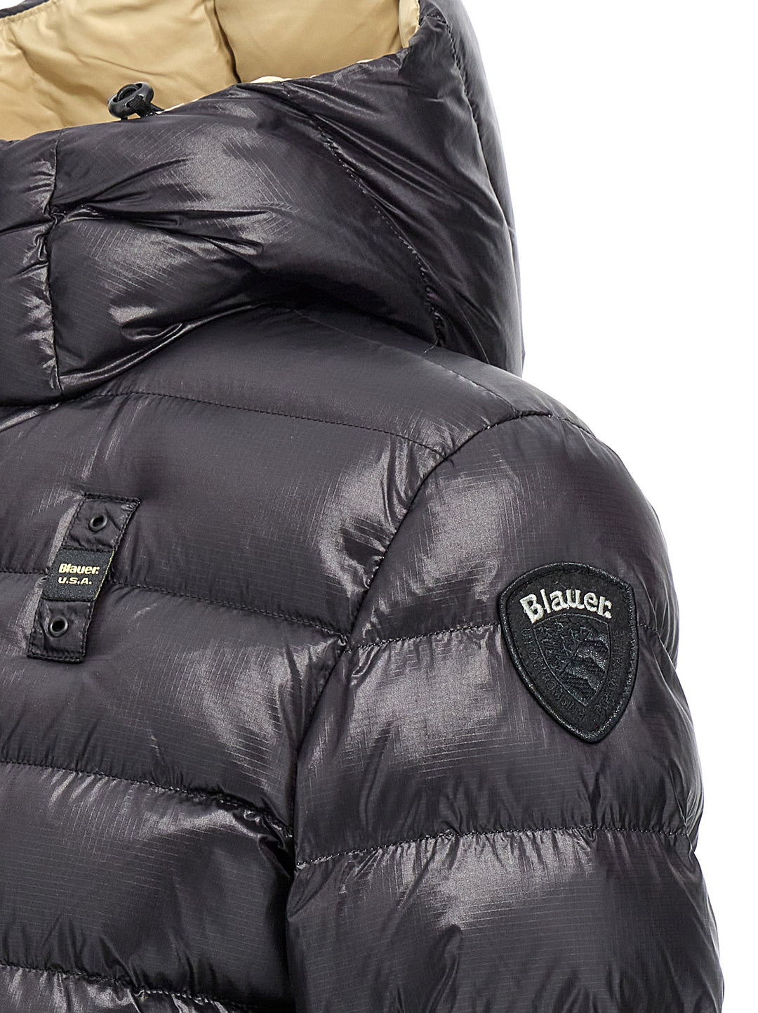 Quilted Down Jacket Giacche Nero