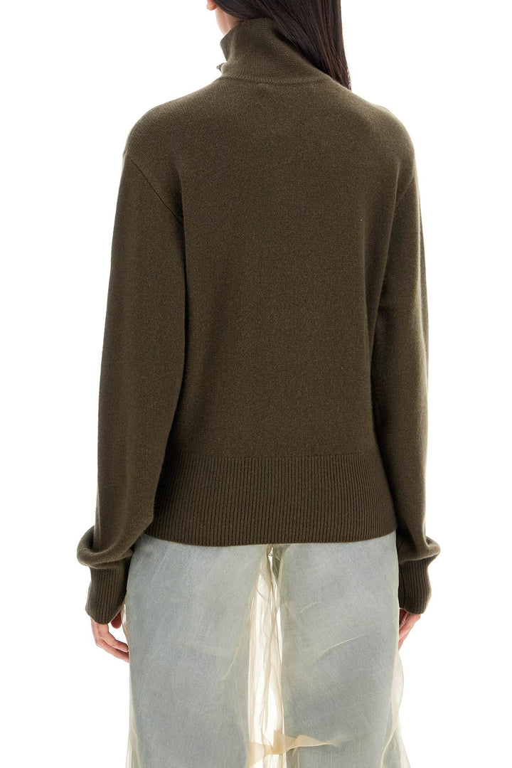 Pullover In Cashmere Stile Polo