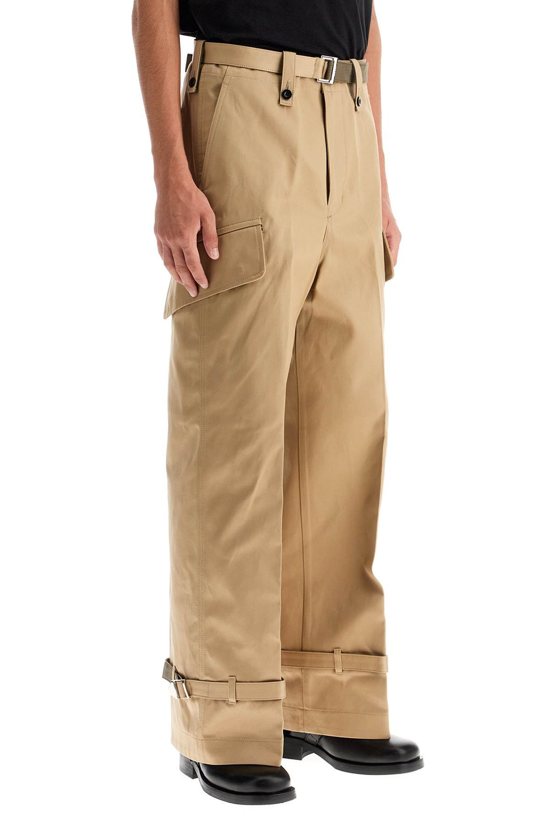 Pantaloni Chino In Cotone