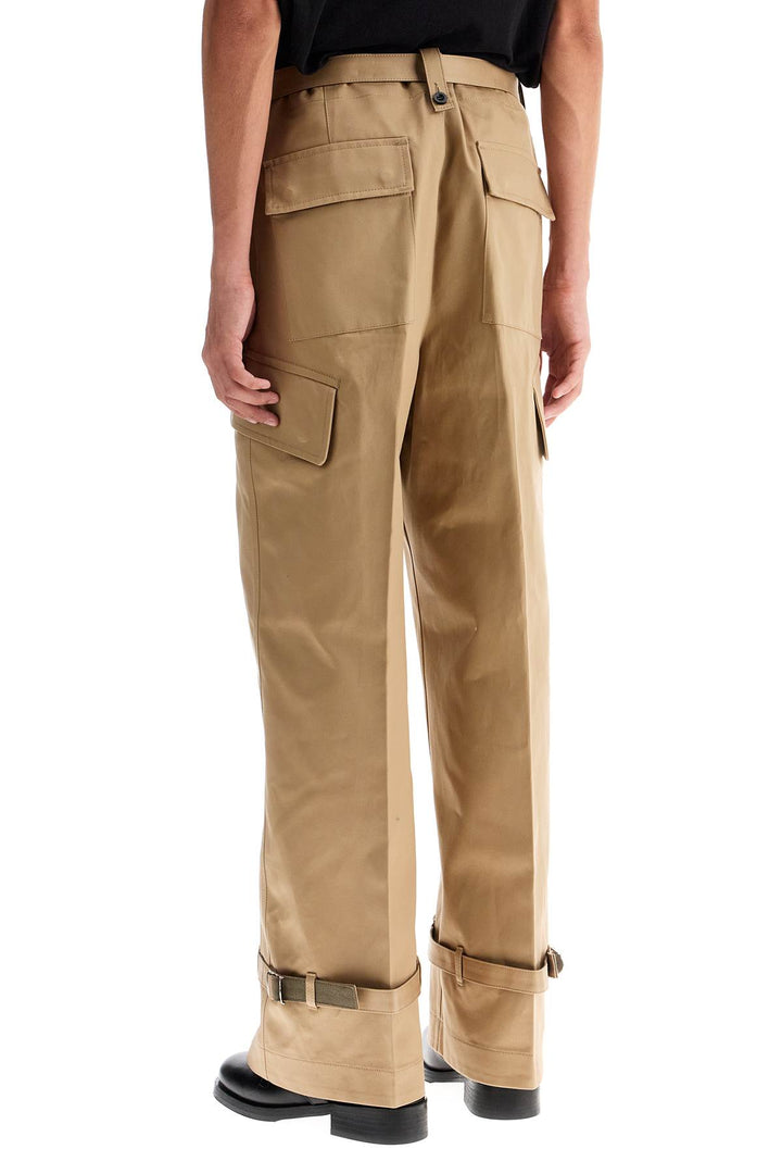 Pantaloni Chino In Cotone