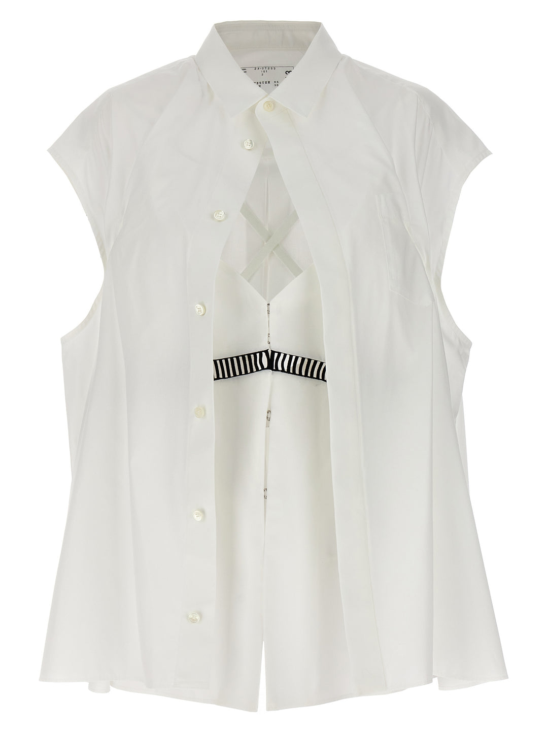 Overlay Shirt Camicie Bianco