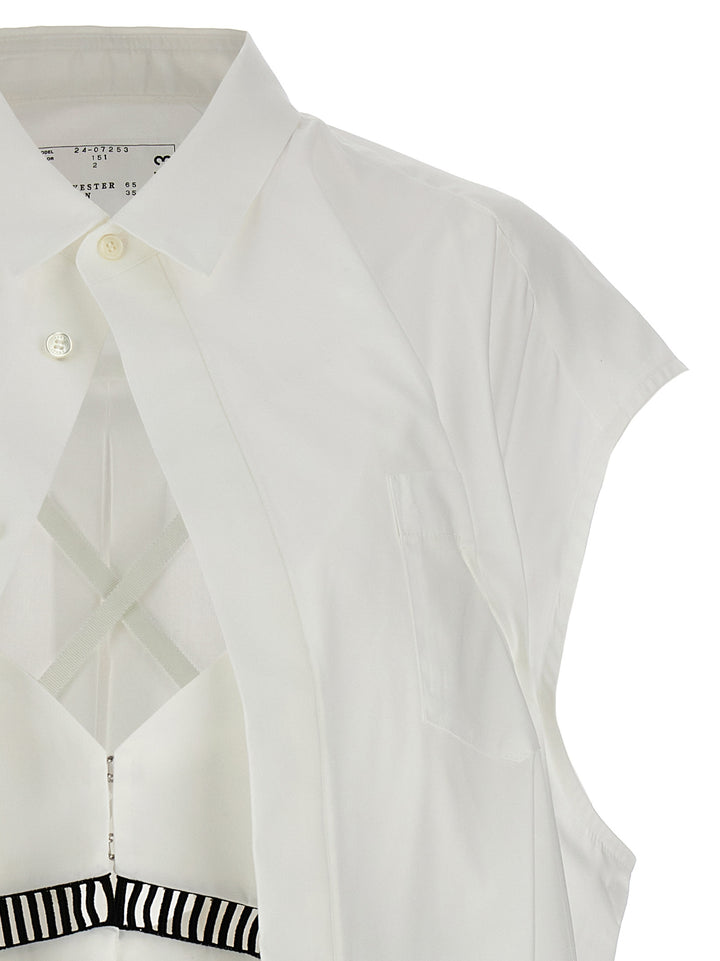 Overlay Shirt Camicie Bianco