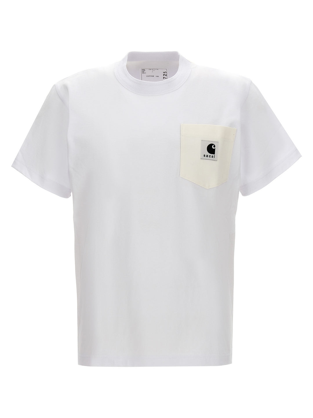 Sacai X Carhartt Wip T Shirt Bianco