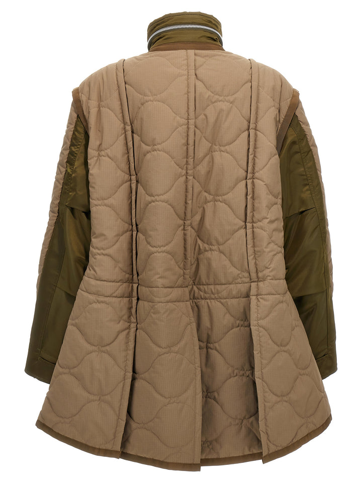 Quilted Jacket Giacche Beige