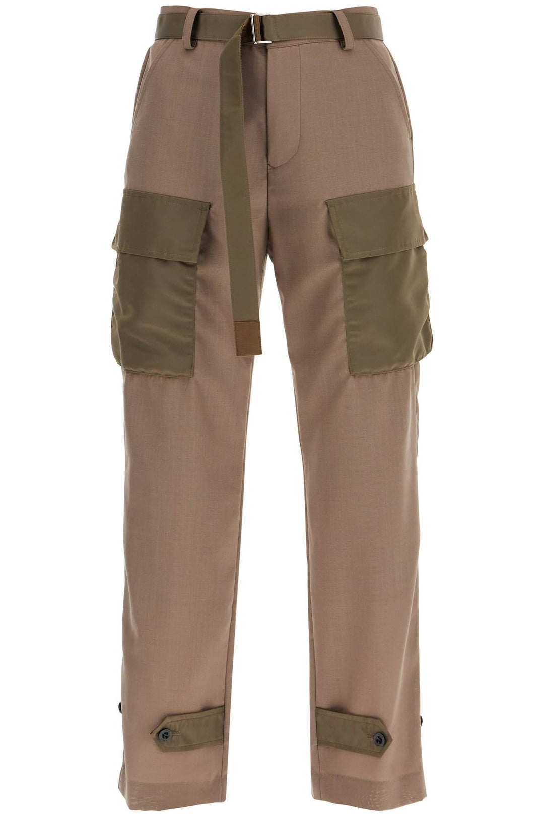 Pantaloni Cargo Con Inserti