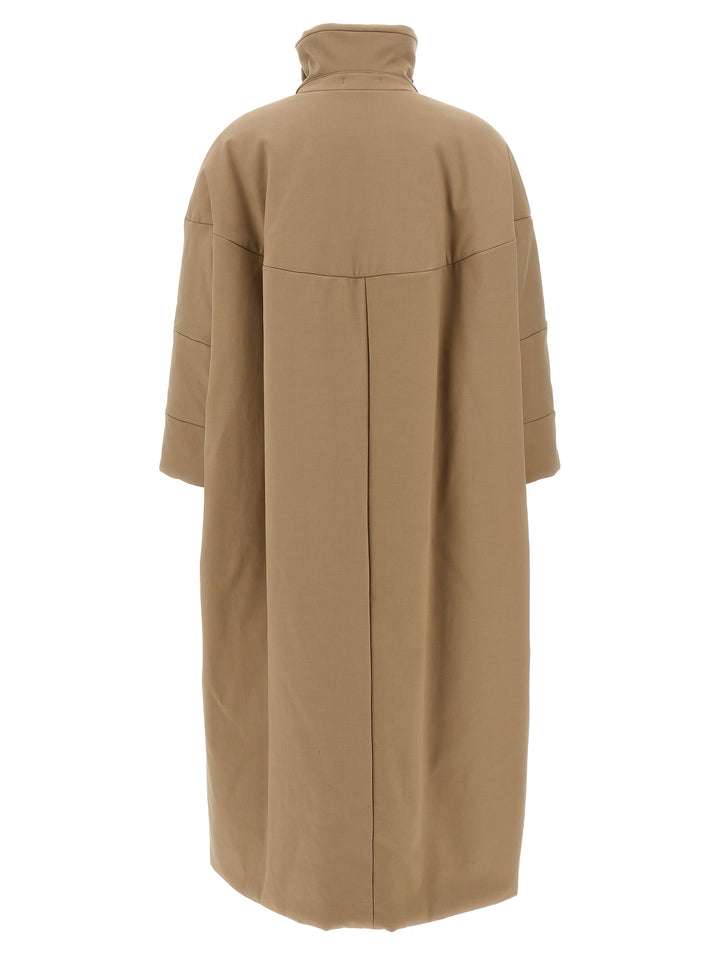 Roxana Long Trench E Impermeabili Beige