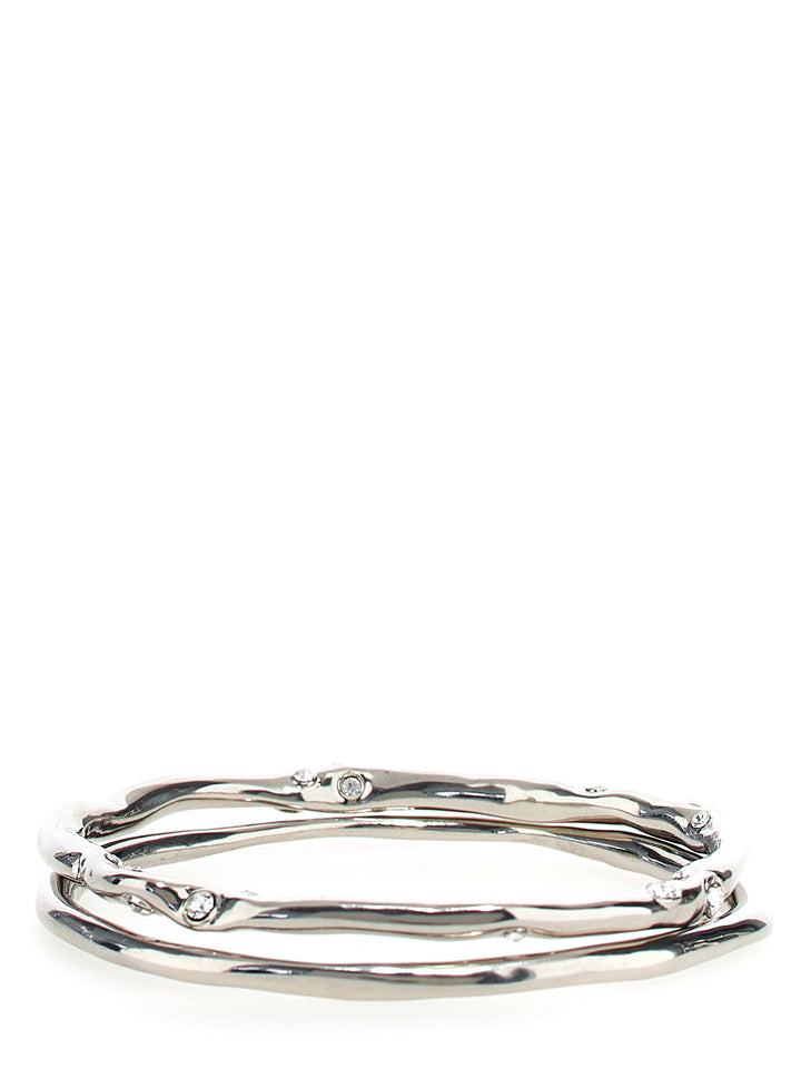 Embedded Bangles Gioielli Silver