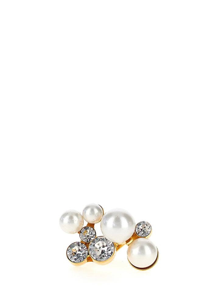 Crystal Bead Ring Gioielli Oro